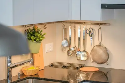 Küche/Küchenzeile in der Unterkunft Riederhof 355