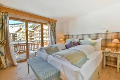 Ein Bett oder Betten in einem Zimmer der Unterkunft Royal A Penthouse
