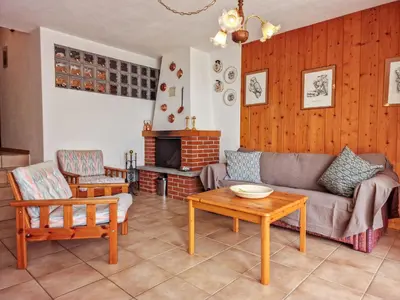 Ein Sitzbereich in der Unterkunft Apartment Rüthanet by Interhome