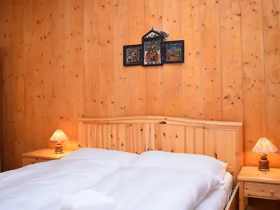 Ein Bett oder Betten in einem Zimmer der Unterkunft Apartment Rüthanet by Interhome