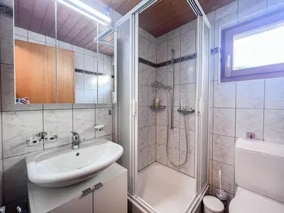 Ein Badezimmer in der Unterkunft Chalet Sonne