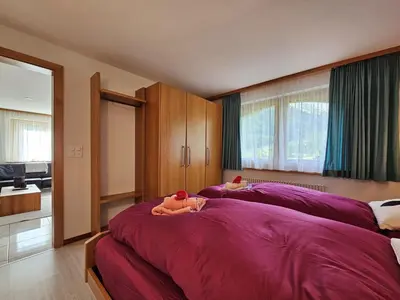 Ein Bett oder Betten in einem Zimmer der Unterkunft Azurit Ski-in, ski-out