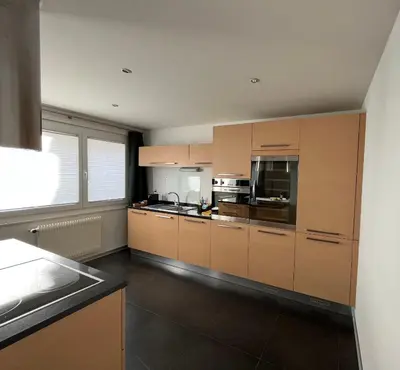 Küche/Küchenzeile in der Unterkunft Appartement Tourbillon centre-ville