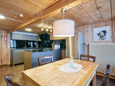 Küche/Küchenzeile in der Unterkunft Gruppenwohnung Allegra