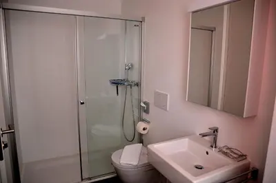 Ein Badezimmer in der Unterkunft Unique Hotel Fusio
