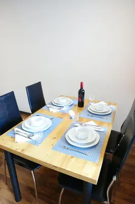 Grundriss der Unterkunft 2.5 Zimmerwohnung für Sportler & Familien WHG 132 & WHG 612
