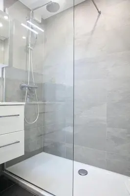 Ein Badezimmer in der Unterkunft 2.5 Zimmerwohnung für Sportler & Familien WHG 132 & WHG 612