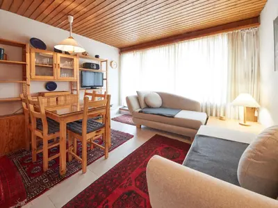Ein Sitzbereich in der Unterkunft Apartment Dixence 310 by Interhome
