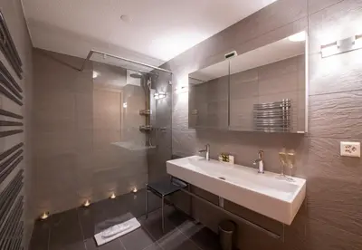 Ein Badezimmer in der Unterkunft Chalet Sole Apt 3