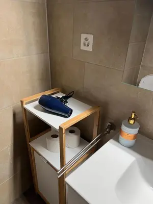 Ein Bett oder Betten in einem Zimmer der Unterkunft Apartment ROSY