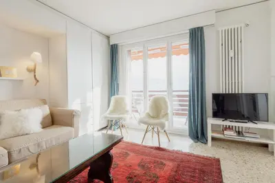 TV/Unterhaltungsangebot in der Unterkunft Logement avec vue spectaculaire sur les montagnes