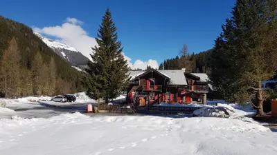 Naturlandschaft in der Nähe des Gasthauses