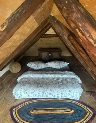 Ein Bett oder Betten in einem Zimmer der Unterkunft Casa Viola