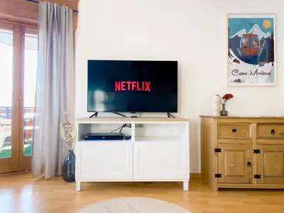 TV/Unterhaltungsangebot in der Unterkunft Kid-friendly studio near Ski Lifts