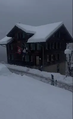 Traditional chalet in Wengen - Top Floor im Winter