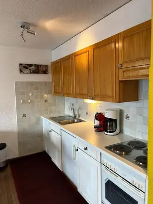 Küche/Küchenzeile in der Unterkunft Fontanettaz V 015 - MOUNTAIN apartment 6 pers