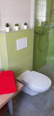 Ein Badezimmer in der Unterkunft L'Aurosée