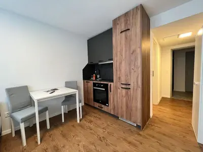 Grundriss der Unterkunft Kuscheliges Nest für zwei: Günstiges Studio in den Schweizer Alpen