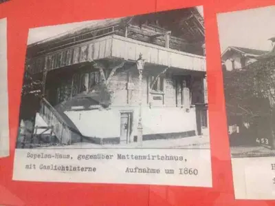 Grundriss der Unterkunft Cosy apartment in heritage protected swiss chalet