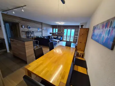 Küche/Küchenzeile in der Unterkunft Greppons O 031 - MOUNTAIN apartment 10 pers